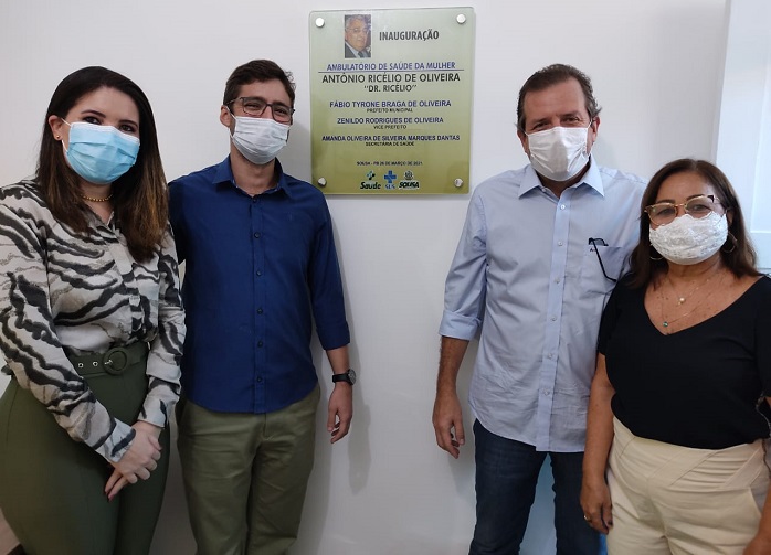 Em Sousa, Prefeito Fábio Tyrone inaugura Ambulatório da Saúde da Mulher